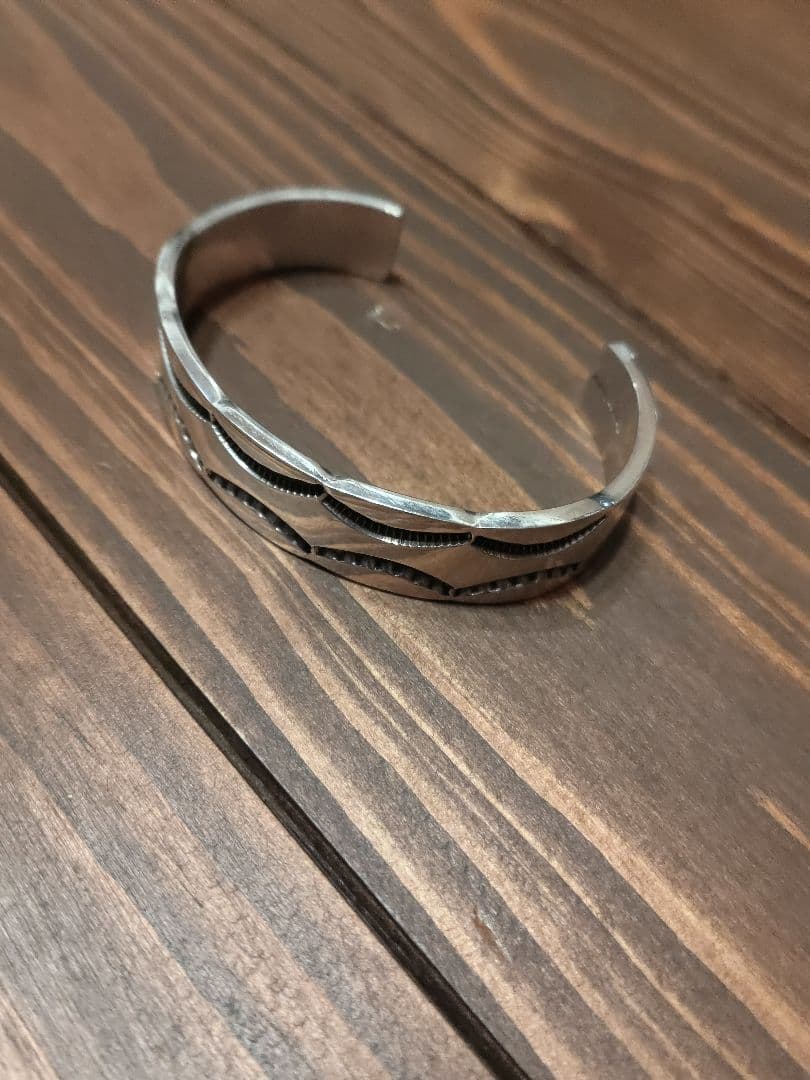 【ヘビーゲージ】INDIAN JEWELRY Navajo バングル 約47g