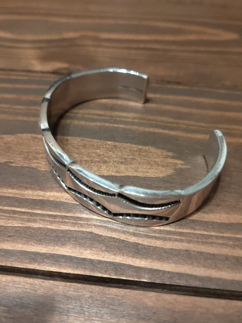 【ヘビーゲージ】INDIAN JEWELRY Navajo バングル 約47g