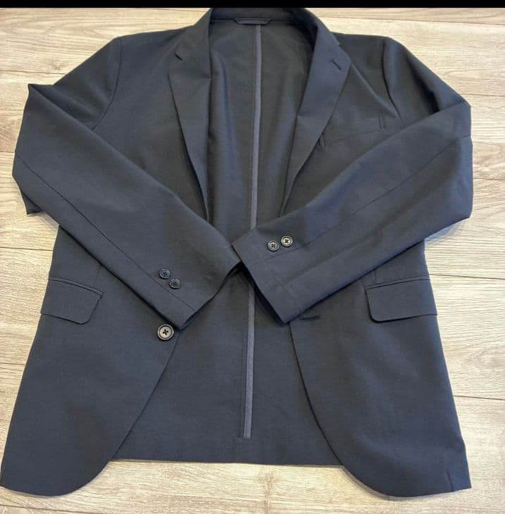 JUST fit ドライPEスリムセットアップNAVY Mサイズ
