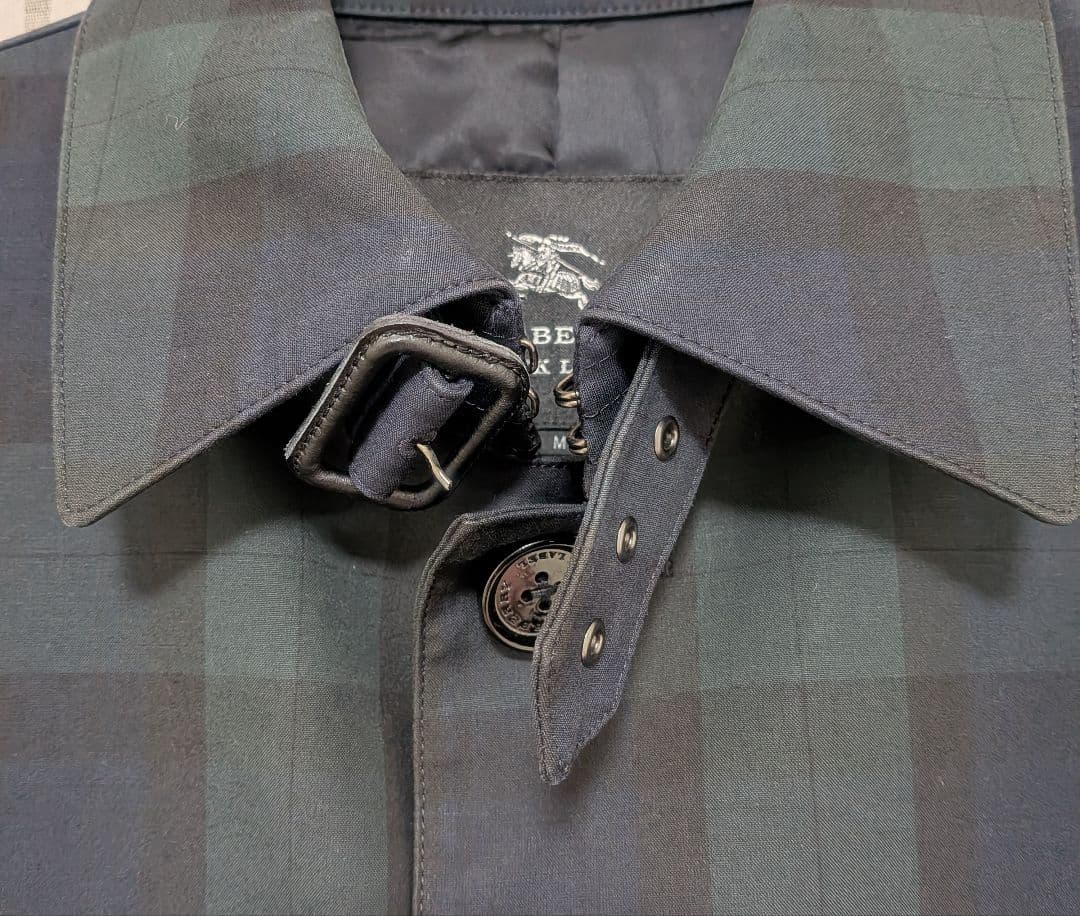 け*じ様 BURBERRY BLACKLABEL　メンズMサイズ　ステンカラーコ