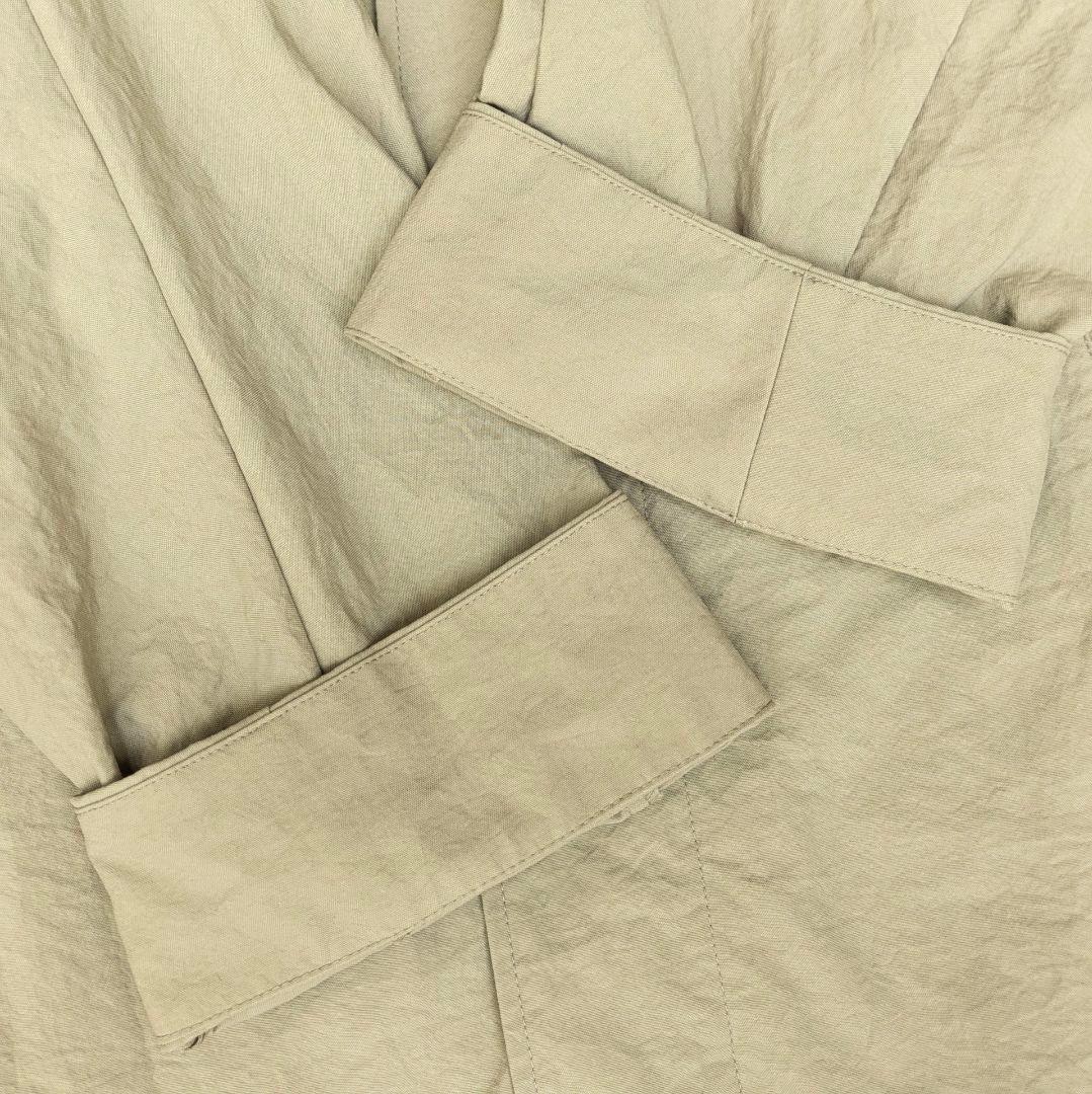 DANTON／ドルマンスリーブ　ステンカラーコート　ベージュ　36サイズ