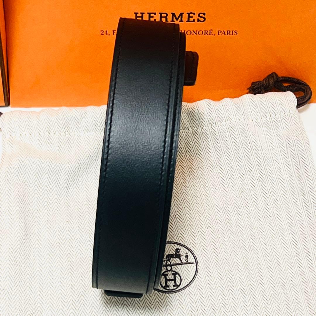 HERMES エルメス ベルトバックルH リバーシブルベルト