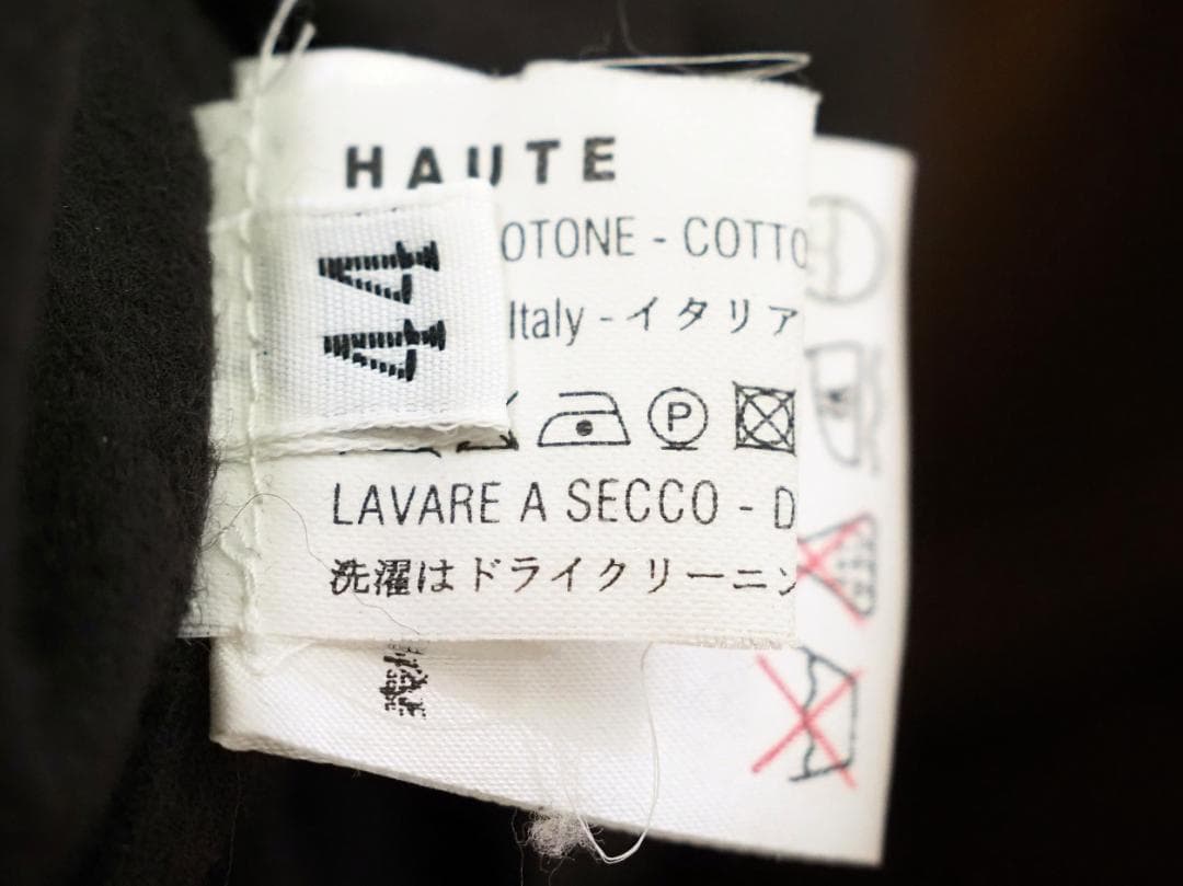 HAUTE VINCENZO DE COTIIS ベロアトレンチコート44