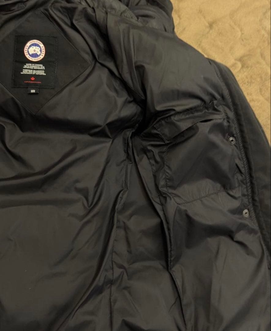   シェルバーンパーカー 黒 M/M カナダグースブラック