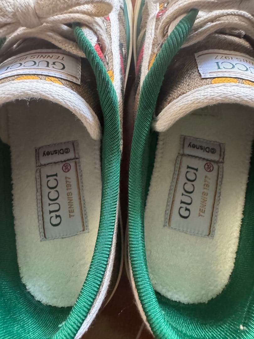 グッチ　GUCCI×ミッキー　コラボ　スニーカー　GG 限定　靴　シューズ