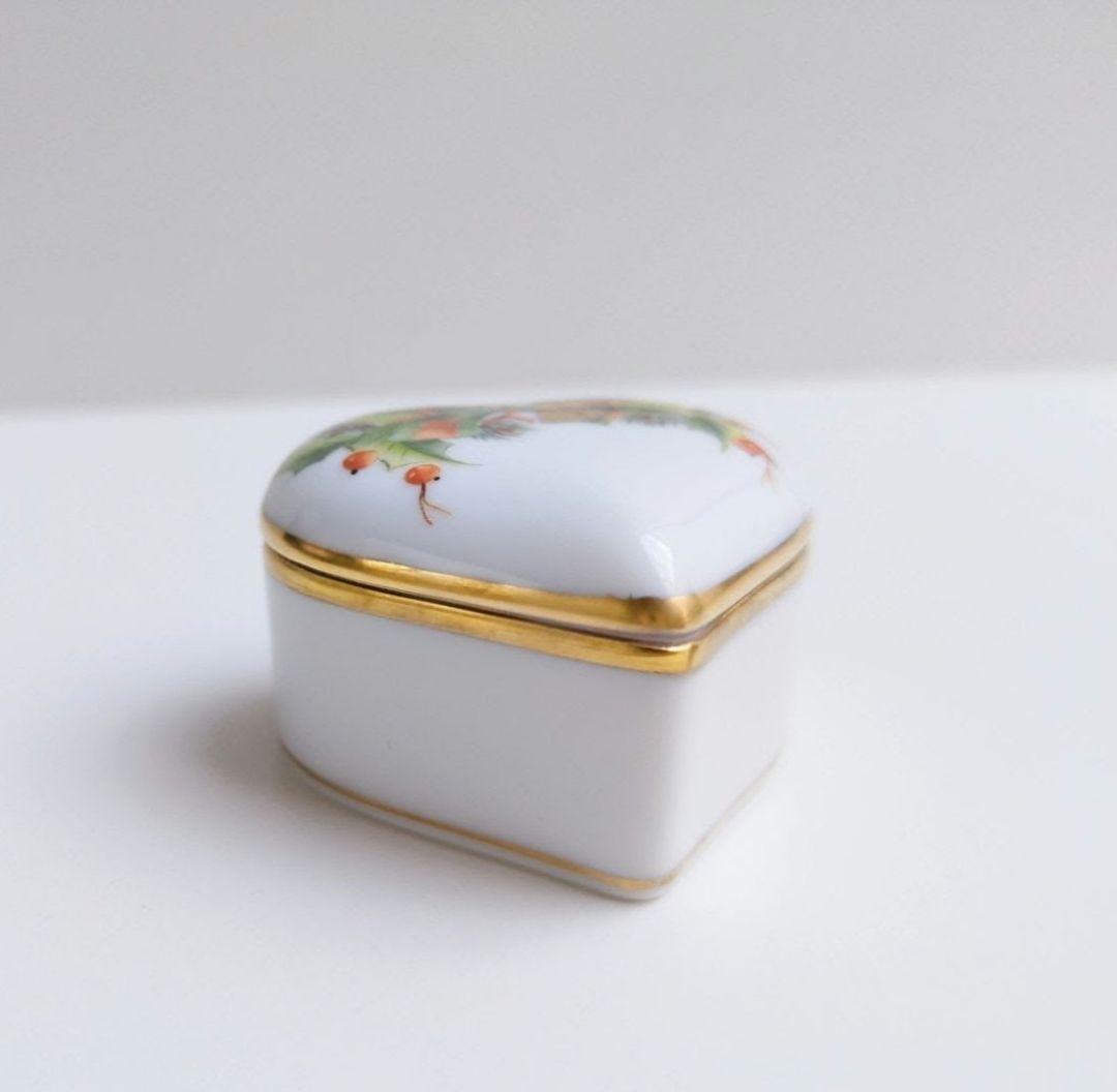 ✩希少品✩ヘレンド　ノエル　ハートボックス