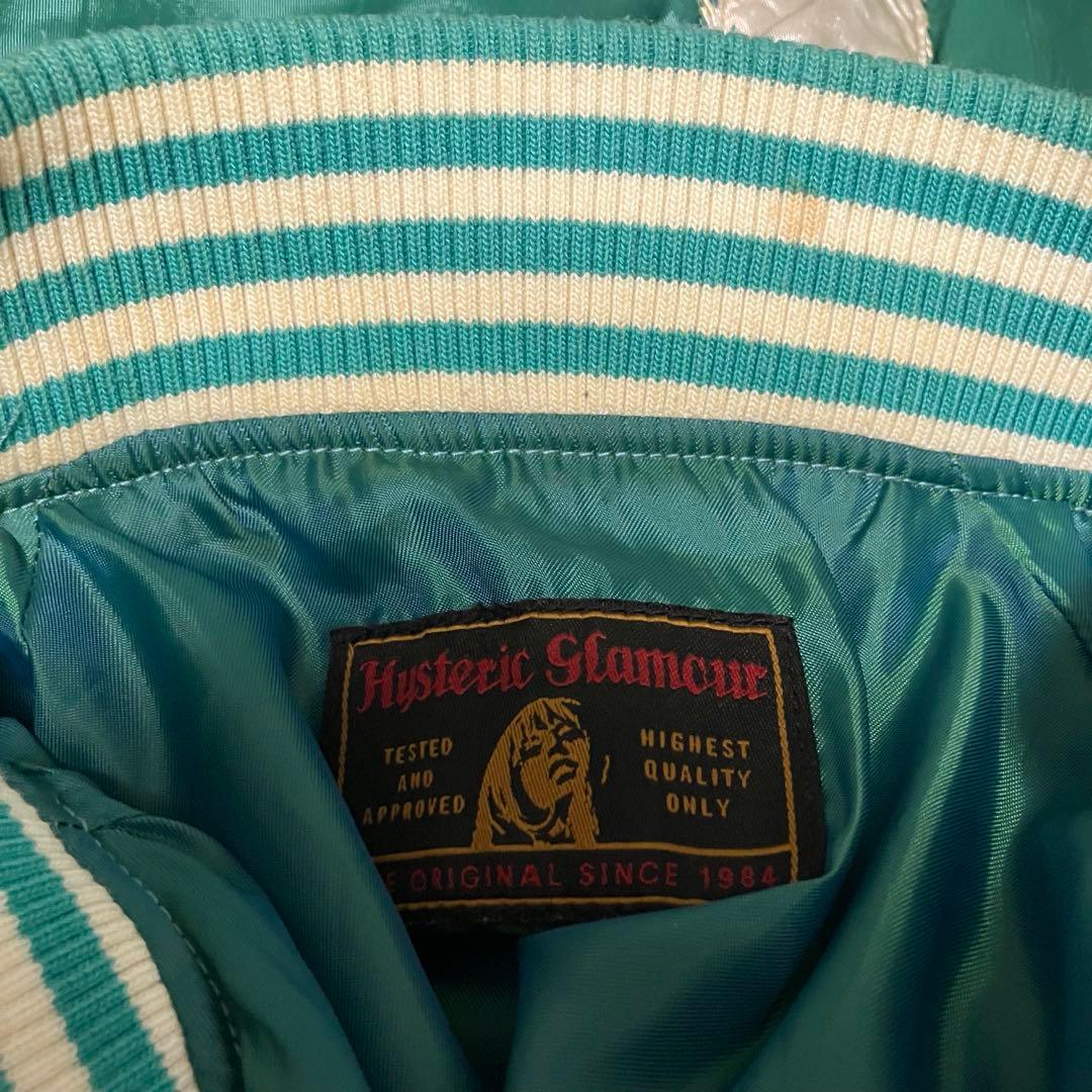 【雰囲気抜群❗️】HYSTERIC GLAMOUR サテン スカジャン Mサイズ