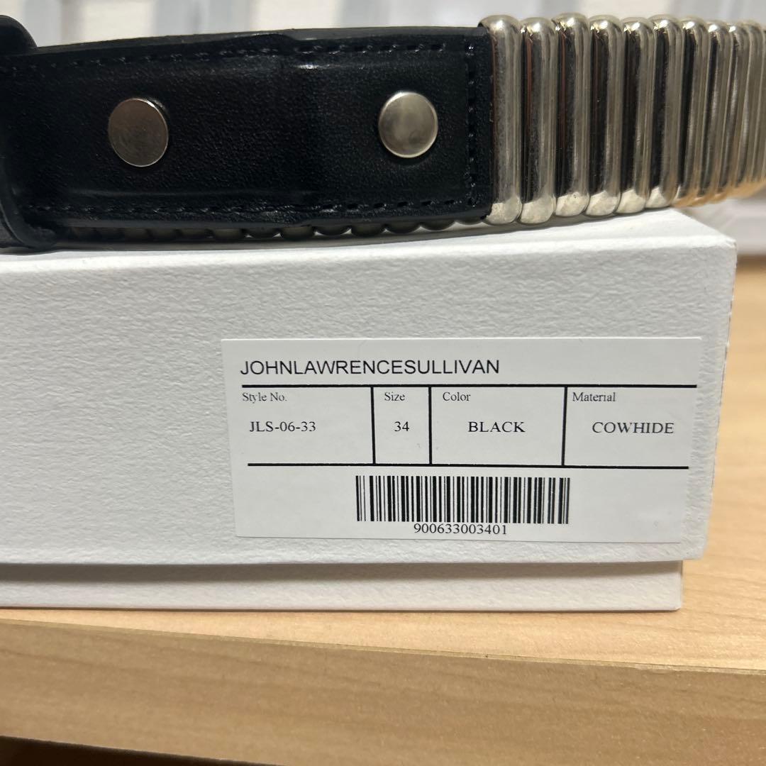 JOHN LAWRENCE SULLIVAN レザーピンバックルベルト