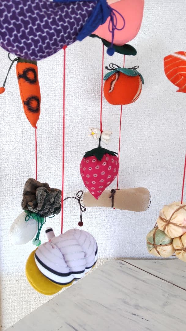 やさいのつるし雛