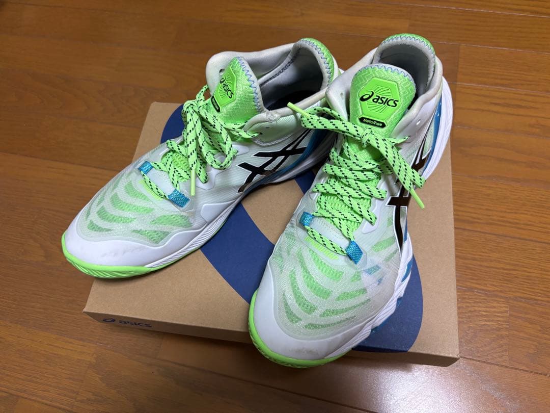 rise メタライズ asics バレーボールシューズ 27.5