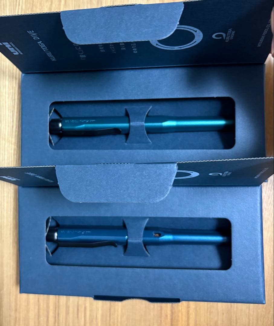 KURUTOGA DIVE クルトガダイブ アビスブルー　デンスグリーン　セット