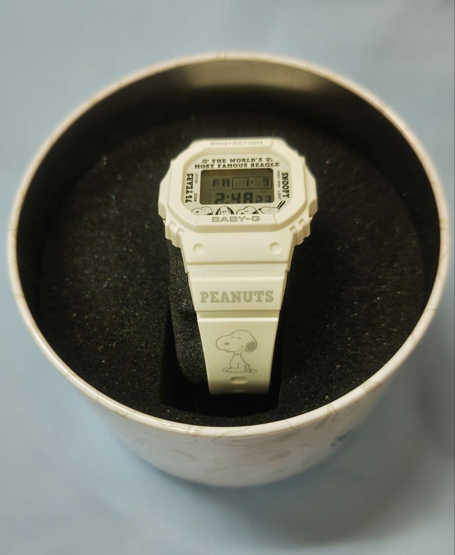 CASIOBABY-G　PEANUTS スヌーピー 腕時計75周年記念モデル