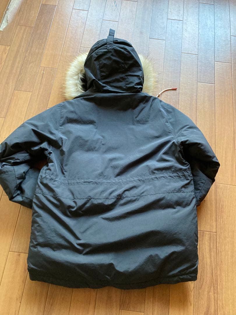 POLER OUTDOOR STUFF◆ダウンジャケット/M/コットン/BLK