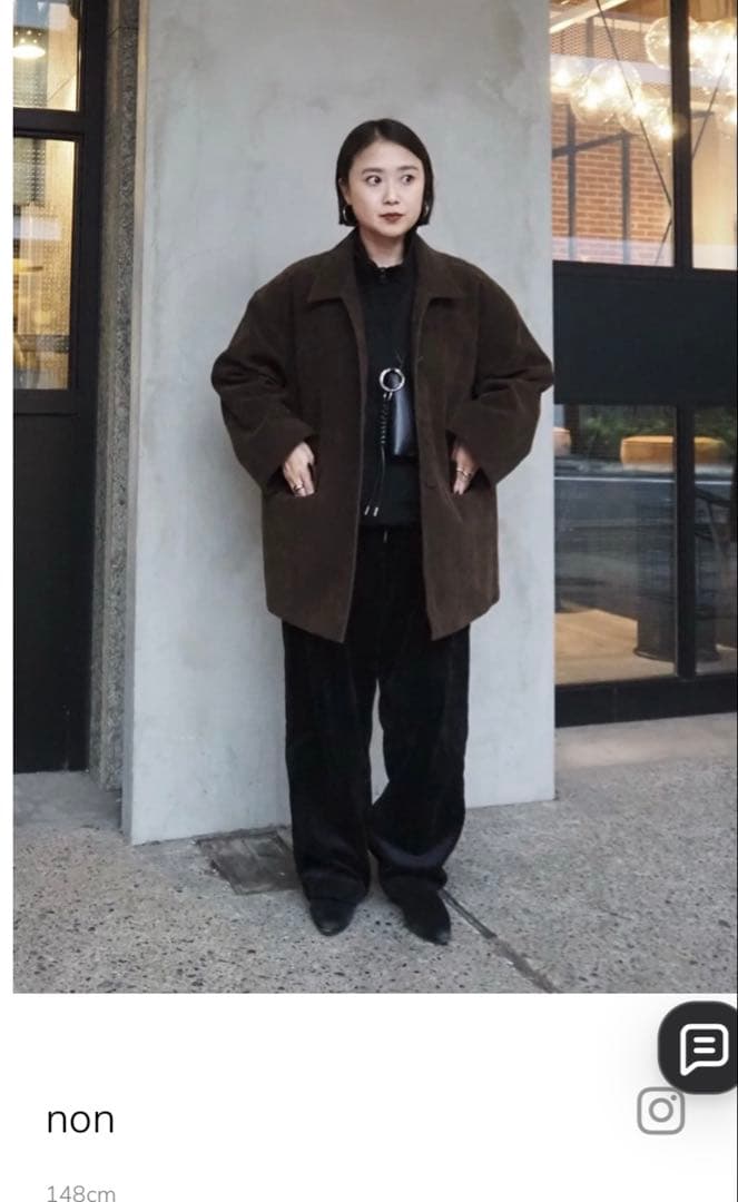 ラポドゥジェム eco suede coverall