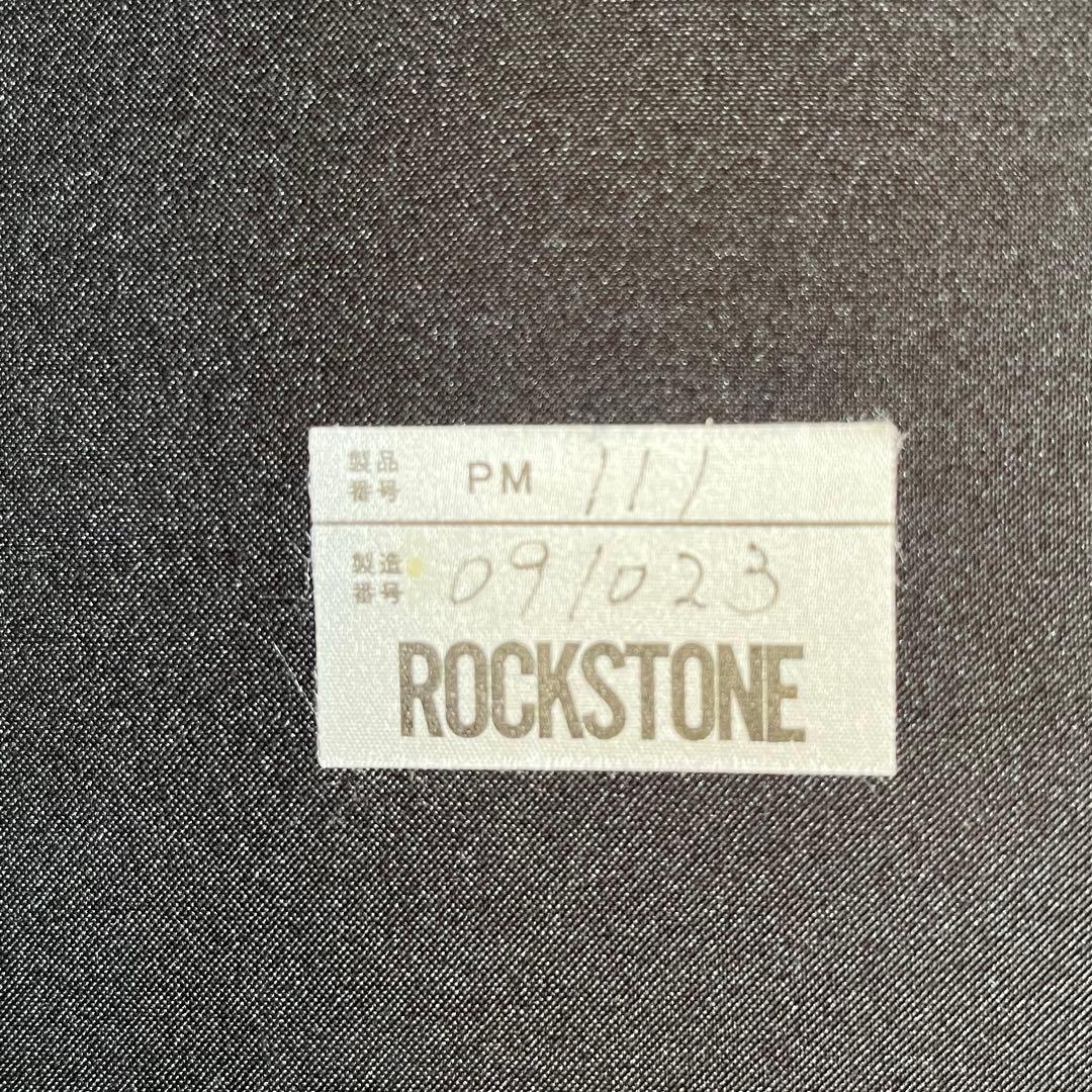 ロックストーン　ハイチェア　③ 岩倉榮利　カウンターチェア　本革　モダン 美品