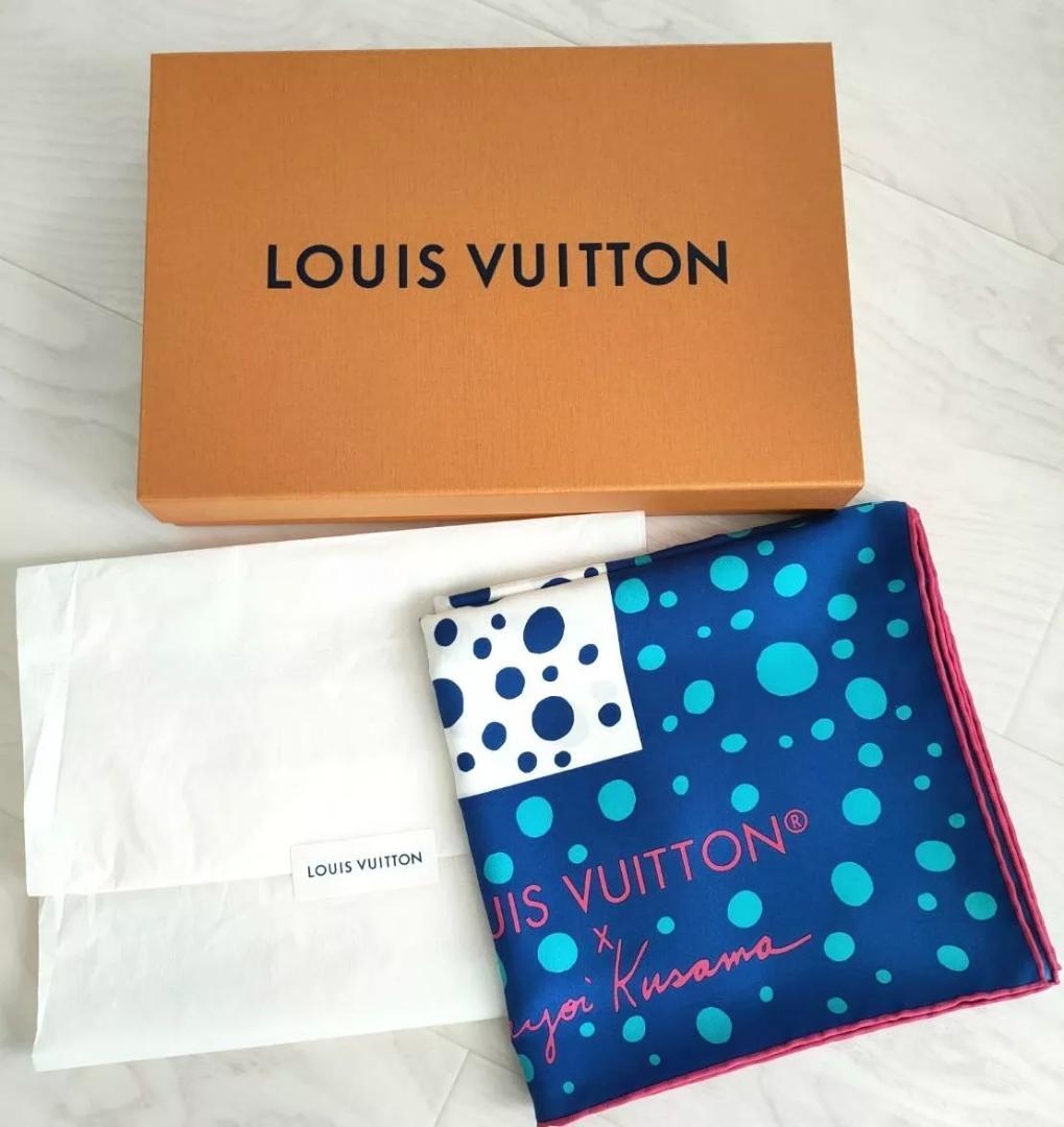 ルイヴィトン LOUIS VUITTON パンプキン スカーフ M78393