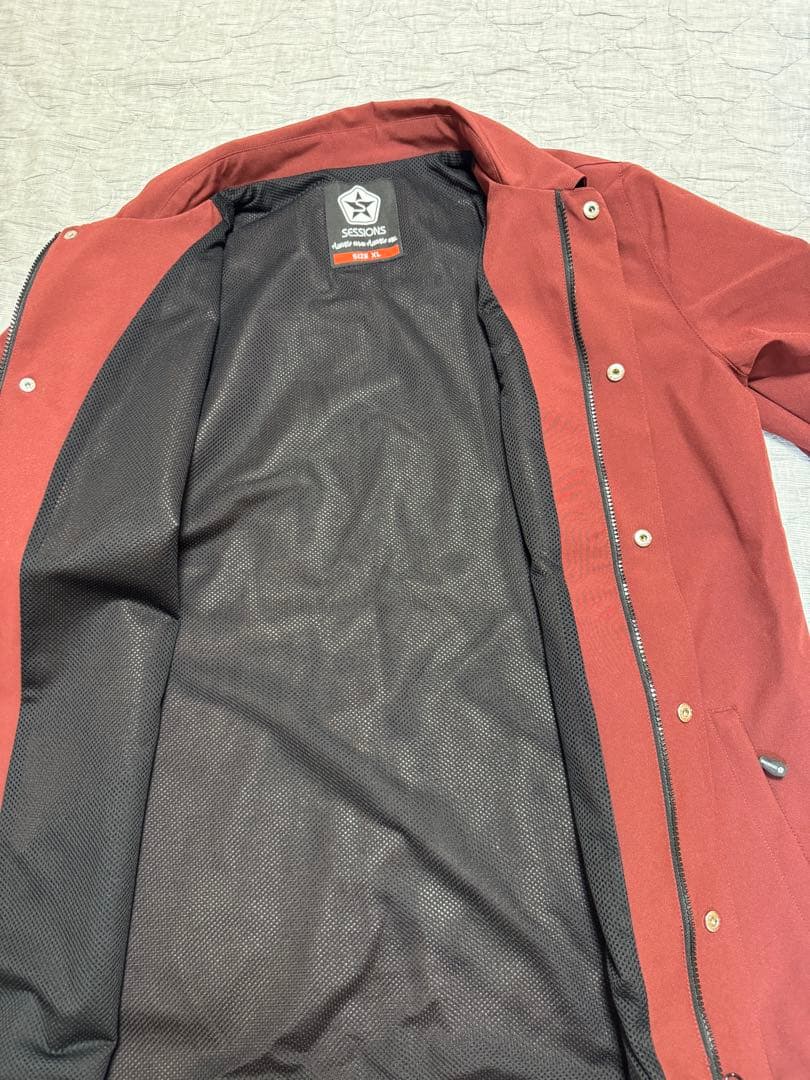 SESSION バーガンディ ジャケット