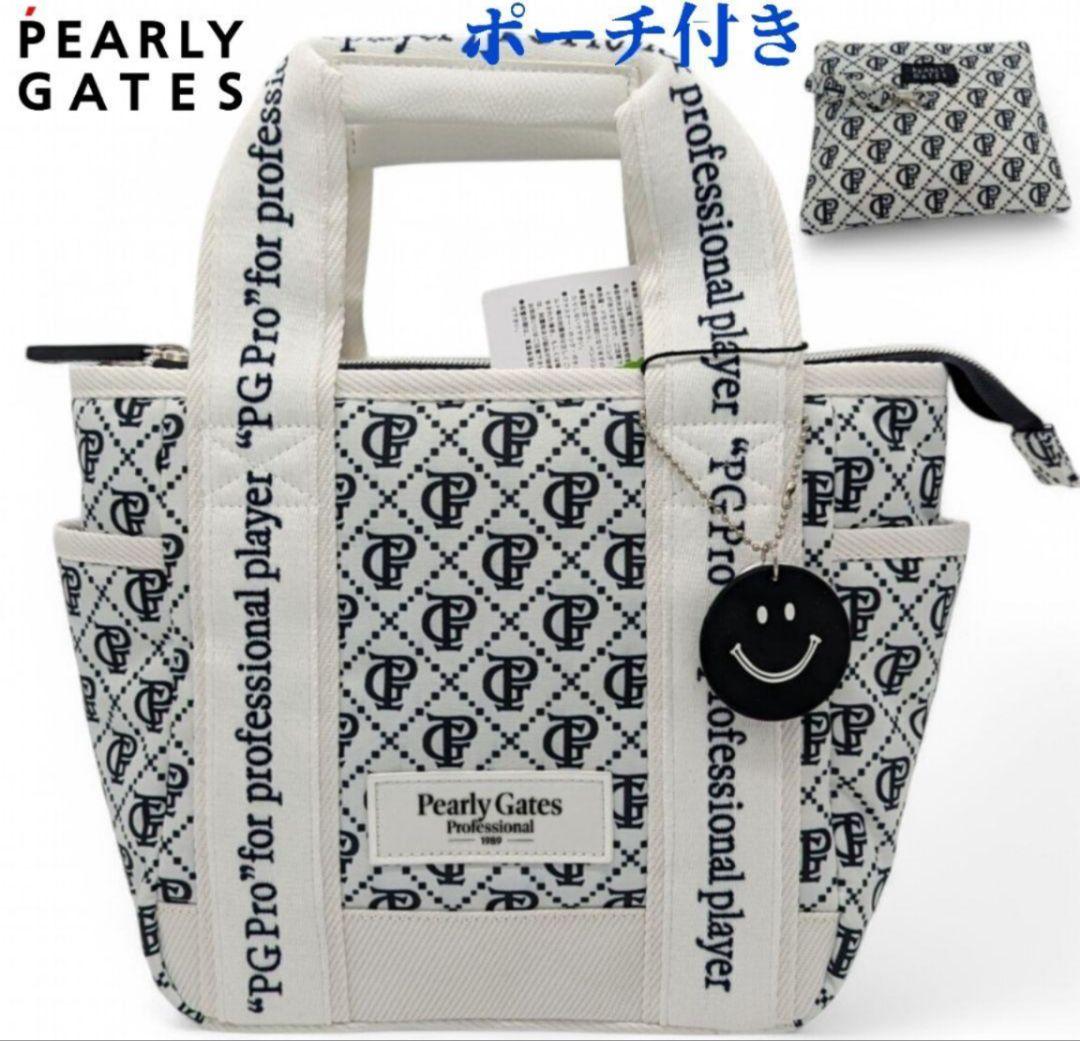 ★新品正規品 パーリーゲイツモノグラム柄 カートバッグ unisex ポーチ付き