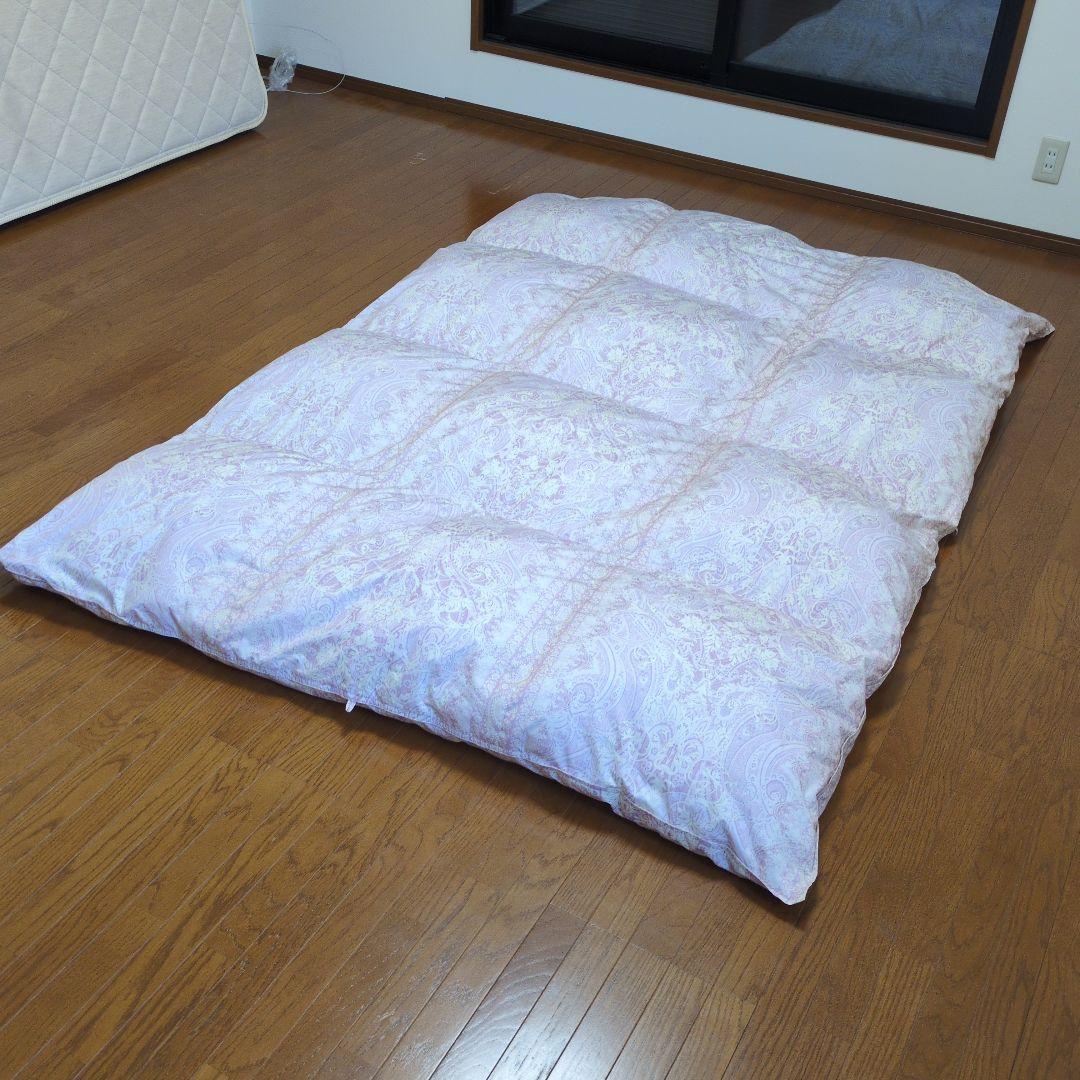 ★本日11月30日 日曜日のみの限定価格★ 西川★ 羽毛掛け布団 シングルロング