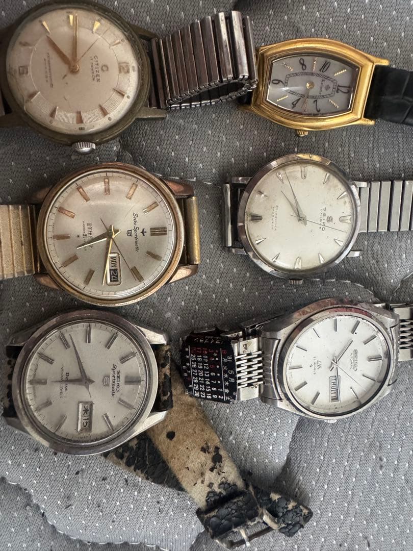 メンズ腕時計セット11点 seiko citizen rado technos
