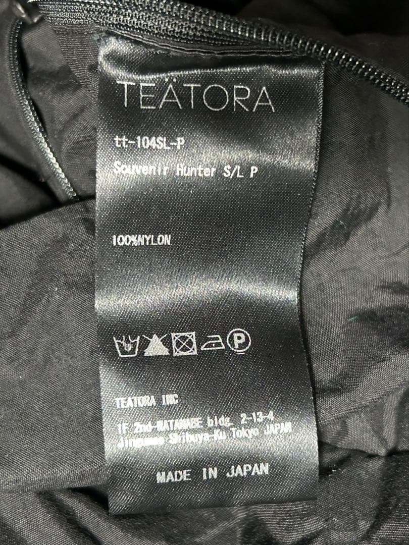 ジャケット・アウター TEATORA SOUVENIR HUNTER S/L packable 3