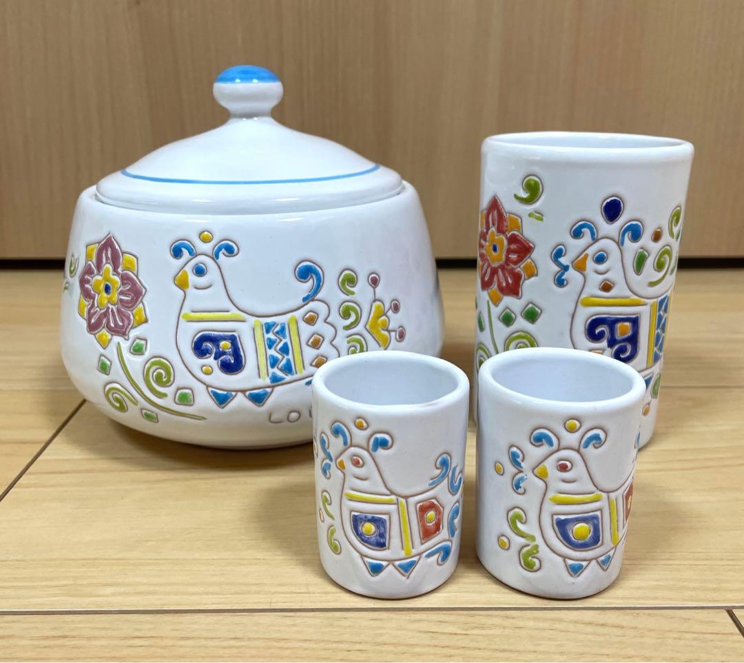 イタリア　陶器　セット　サルデーニャ