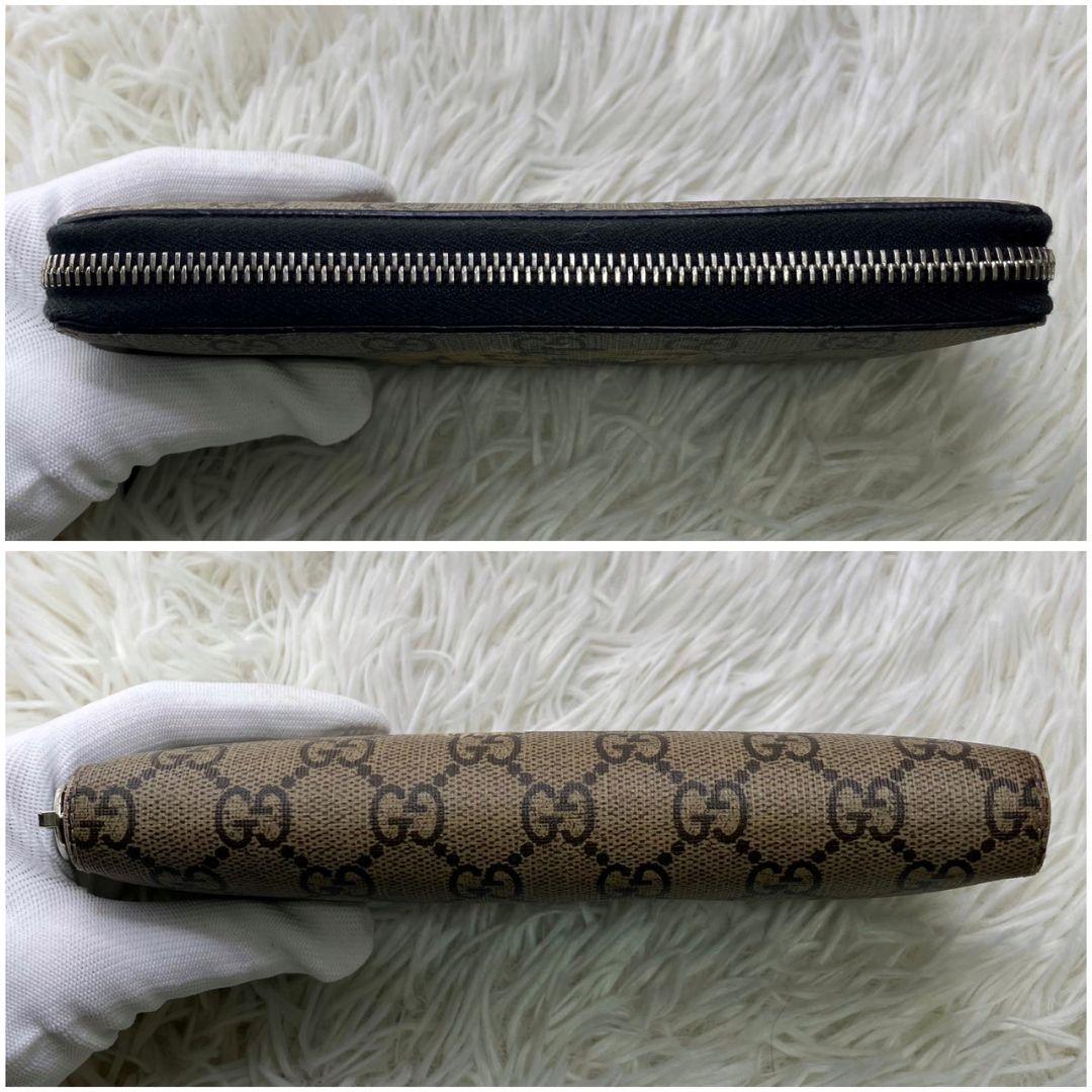 未使用級✨グッチ　長財布　ラウンドファスナー 虎　タイガー　メンズ