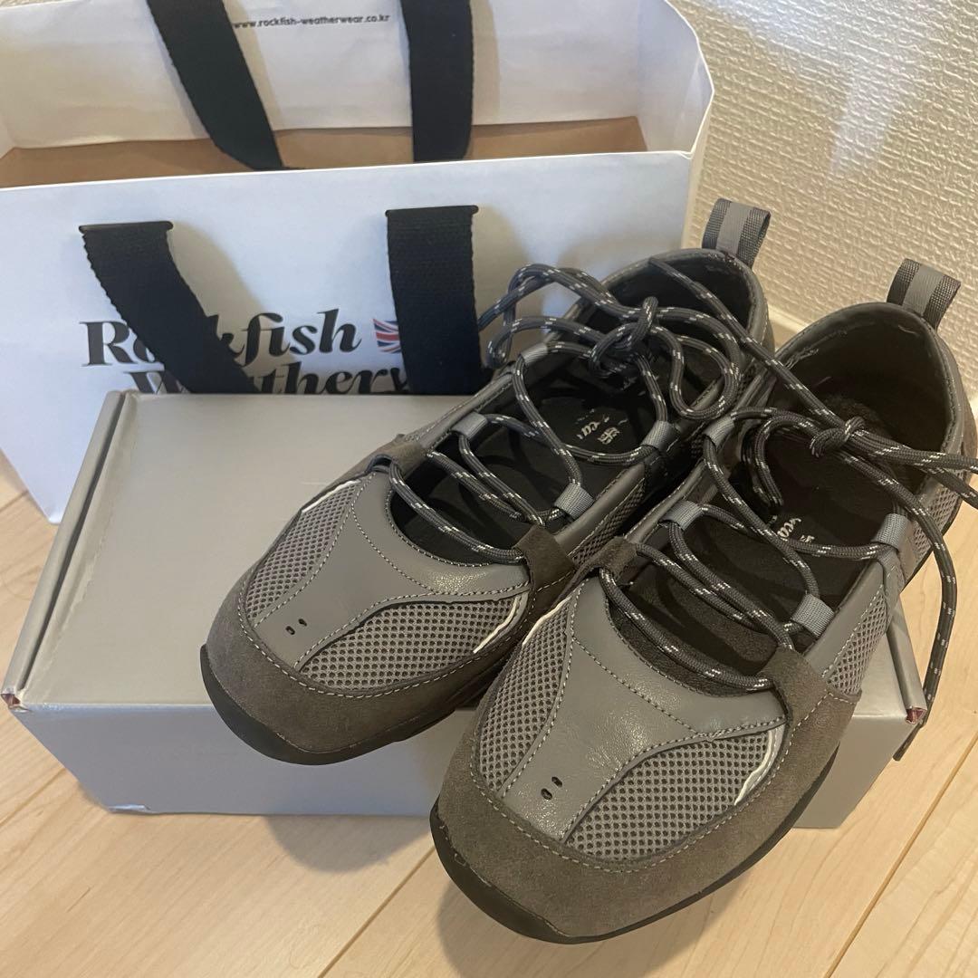 ROCKFISH WETHERWEAR レースアップスニーカー