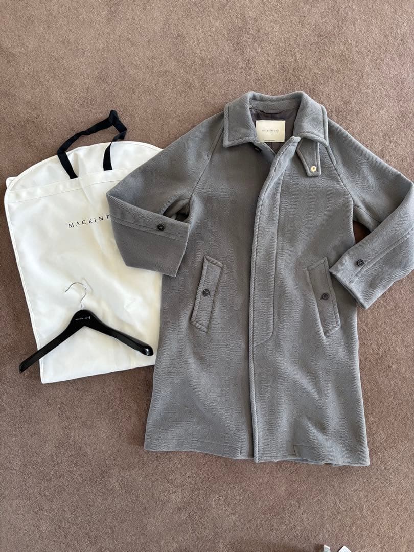 MACKINTOSH グレー チェスターコート　36