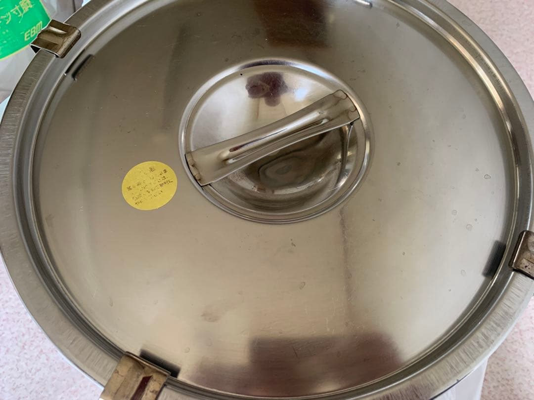 ステンレスパッキン寸胴20L・15Lセット