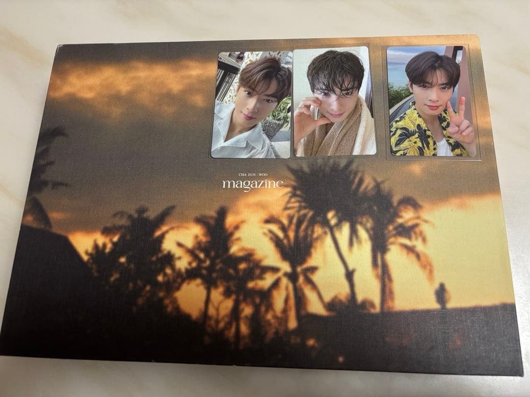 【抜けなし】チャウヌ magazine 写真集　トレカ