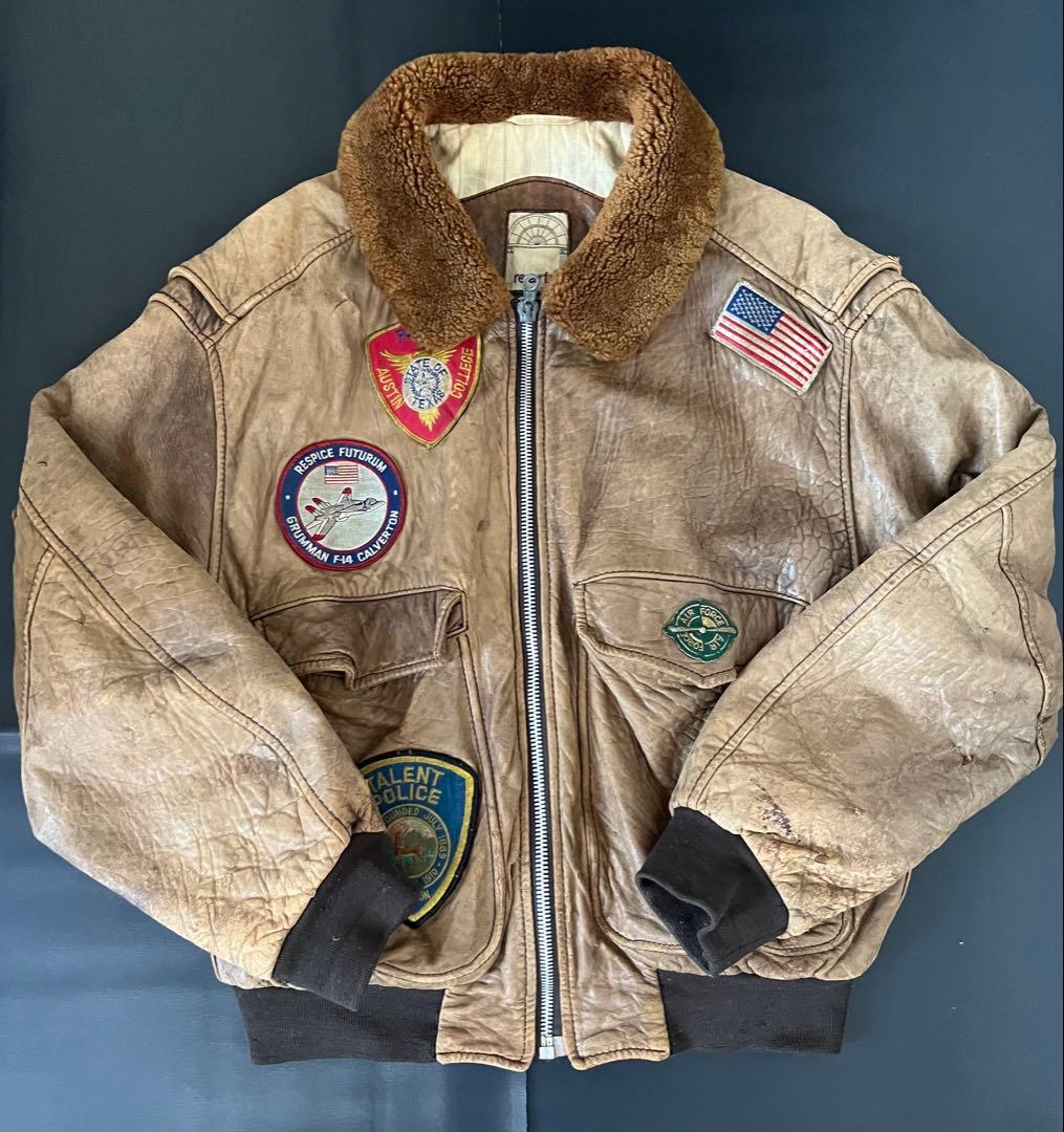 G-1ジャケット トップガン 本革レザー イタリア製