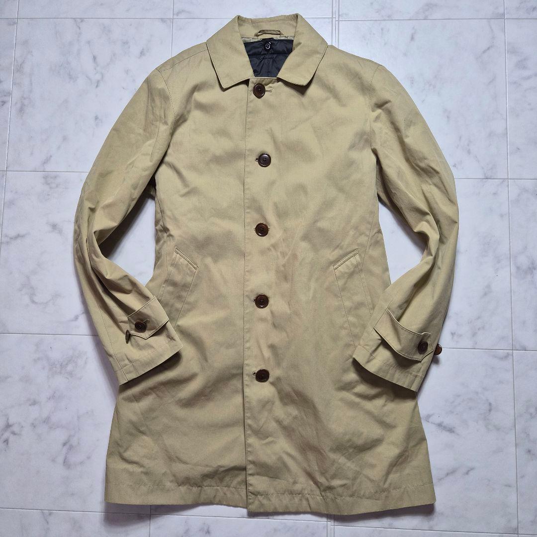 【美品】シップス×タイオン ステンカラーコート ダウンライナー M