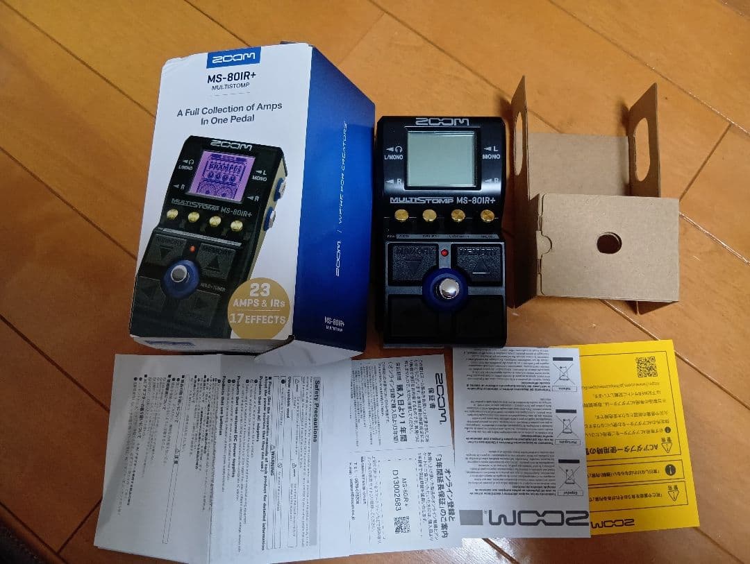 ZOOM MS-80IR+ ギターエフェクター