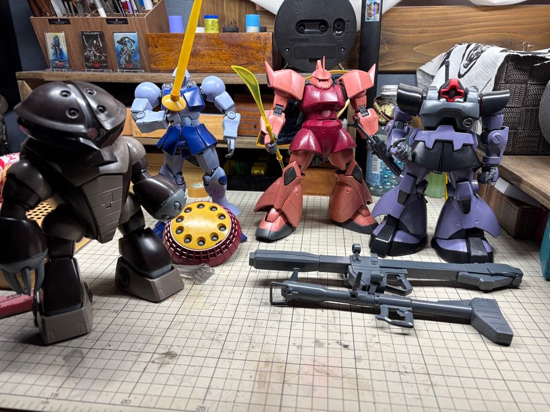 あ*ろ様 ガンプラジオンMG4種セット　ジャンク