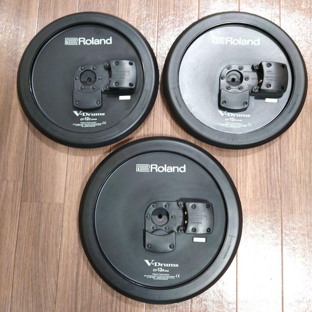 Roland CY-13R ライド CY-12C × 2 クラッシュ