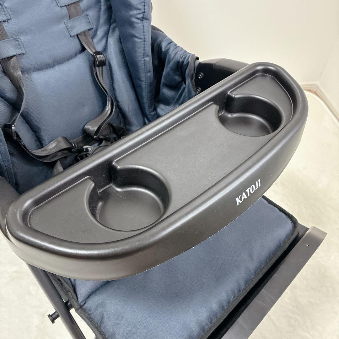 KATOJI カトージ 2人乗りベビーカー 2人でGO ネイビー 双子 兄弟