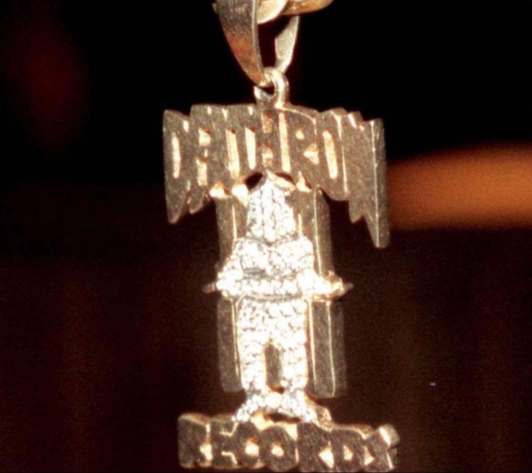 新品‼︎ KING ICE x DEATHROW RECORDS OGネックレス