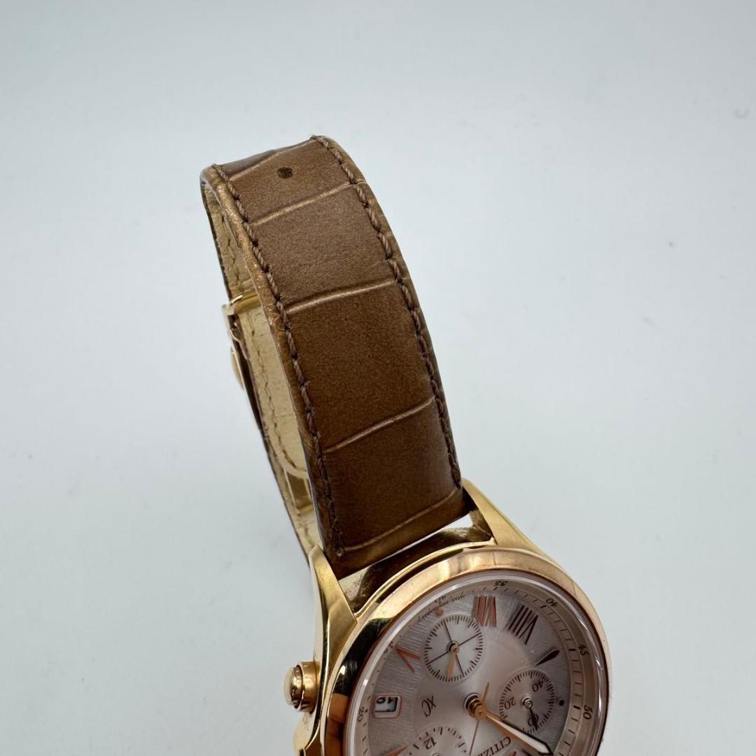 シチズン xC クロスシー レディース 腕時計 ソーラー ホワイト ゴールド