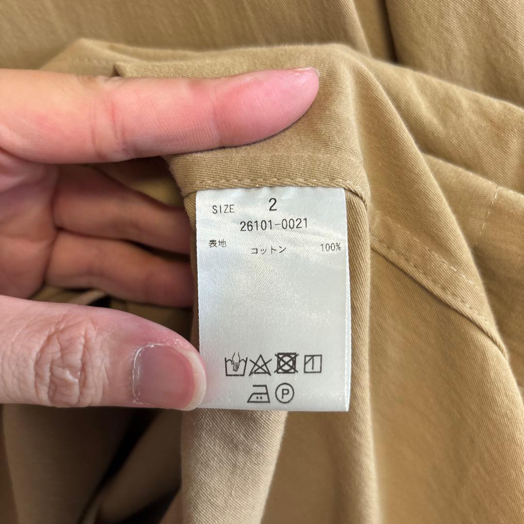 CLANE HOMME トレンチコート メンズ　L