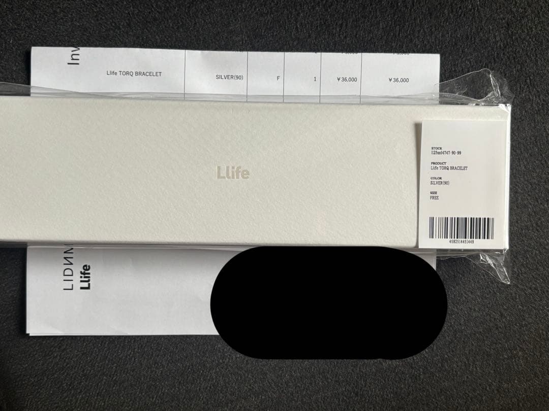 【完売品】Llife TORQ BRACELET lidnm