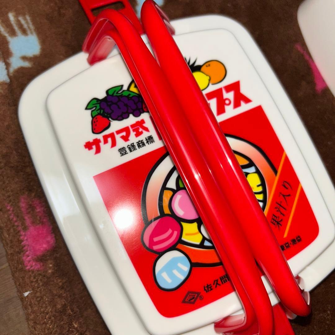未使用品　サクマ式ドロップス　弁当箱