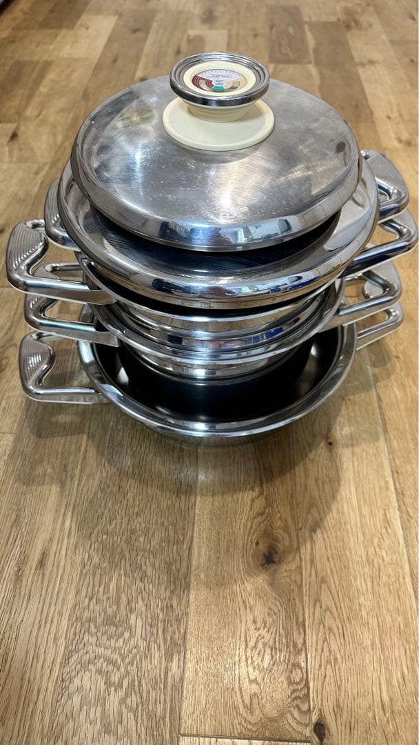 圧力鍋　鍋4 コ　セット zepter 　24sm 20sm 20sm 16sm