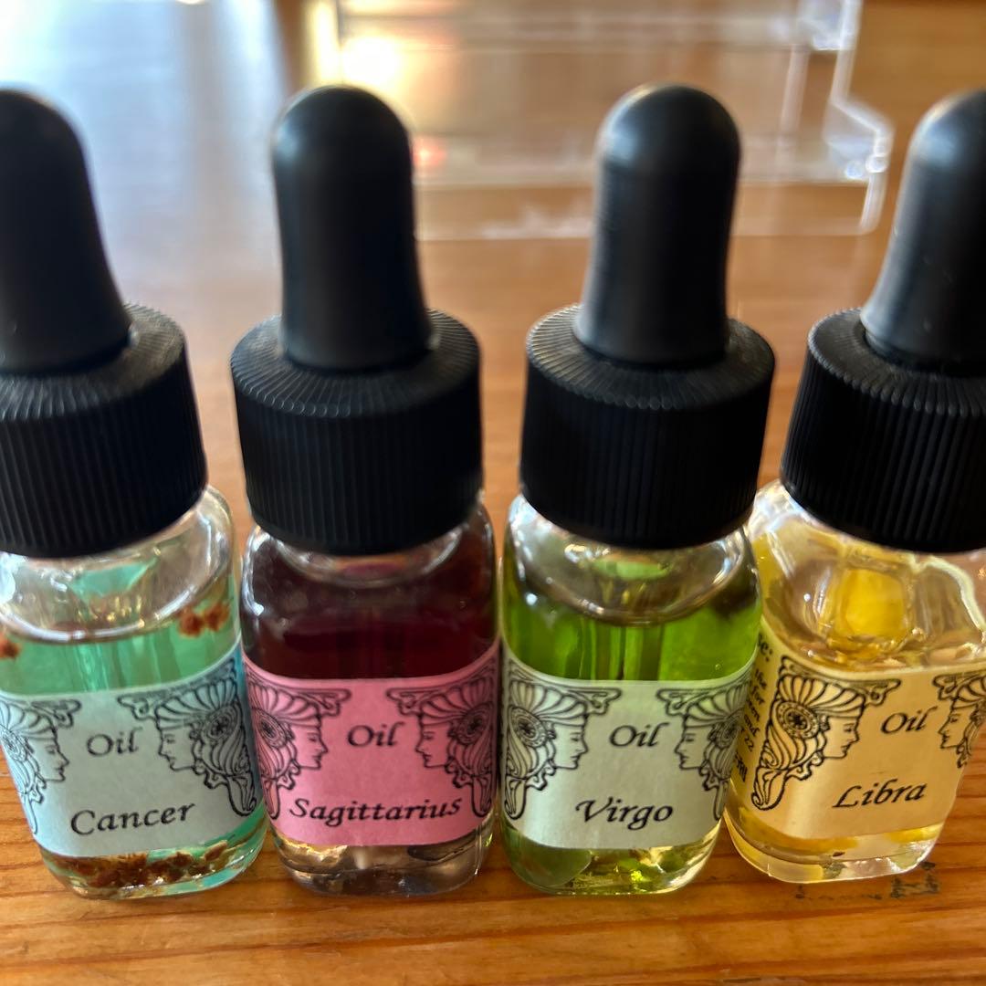 アンシェントメモリーオイル　１２星座オイル　全セット　12本　スポイトフタセット