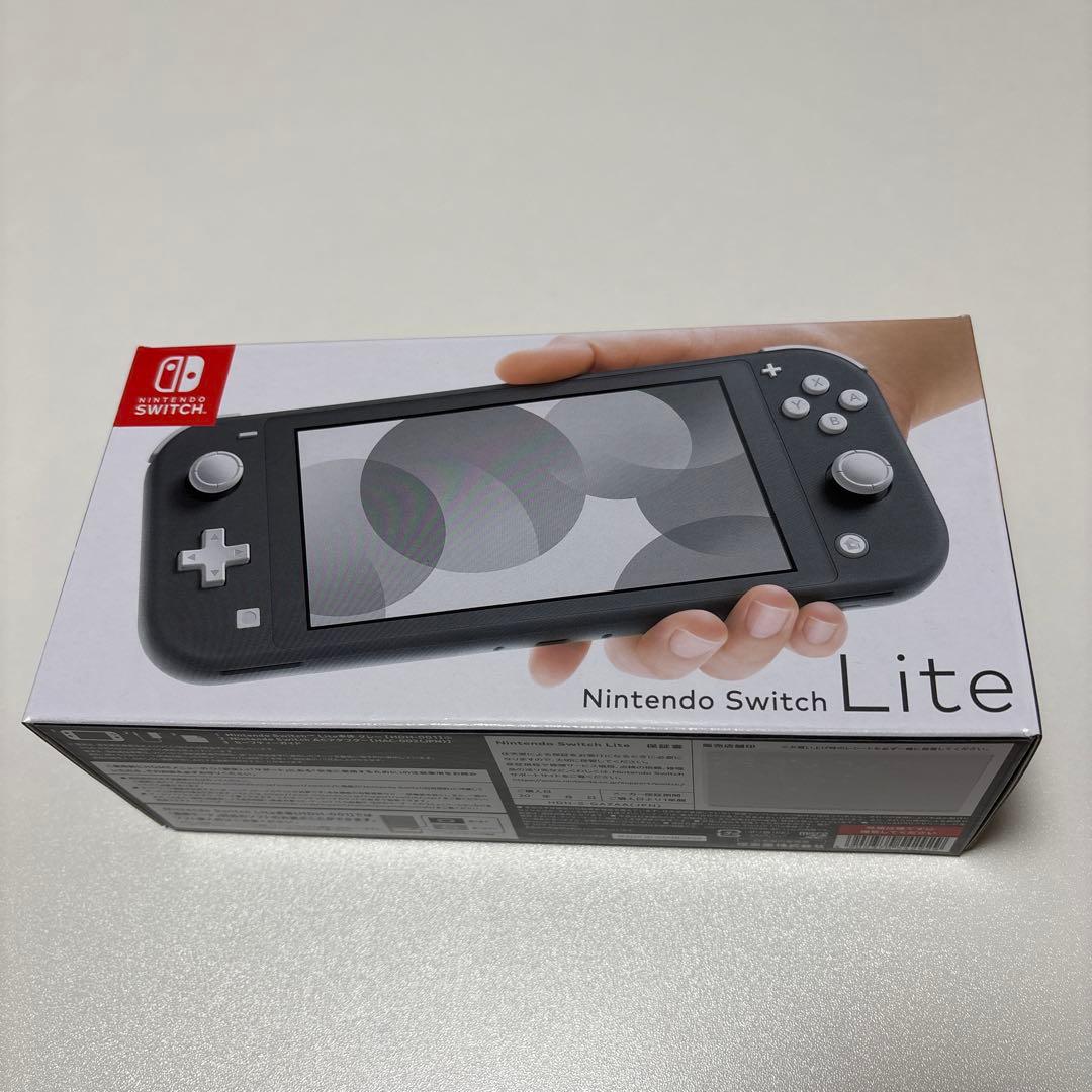 【新品未開封】NintendoSwitchLite ブラック