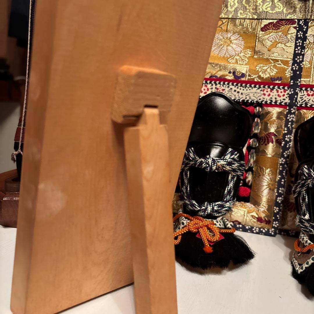 五月人形　鎧兜　本絹赤糸威大鎧