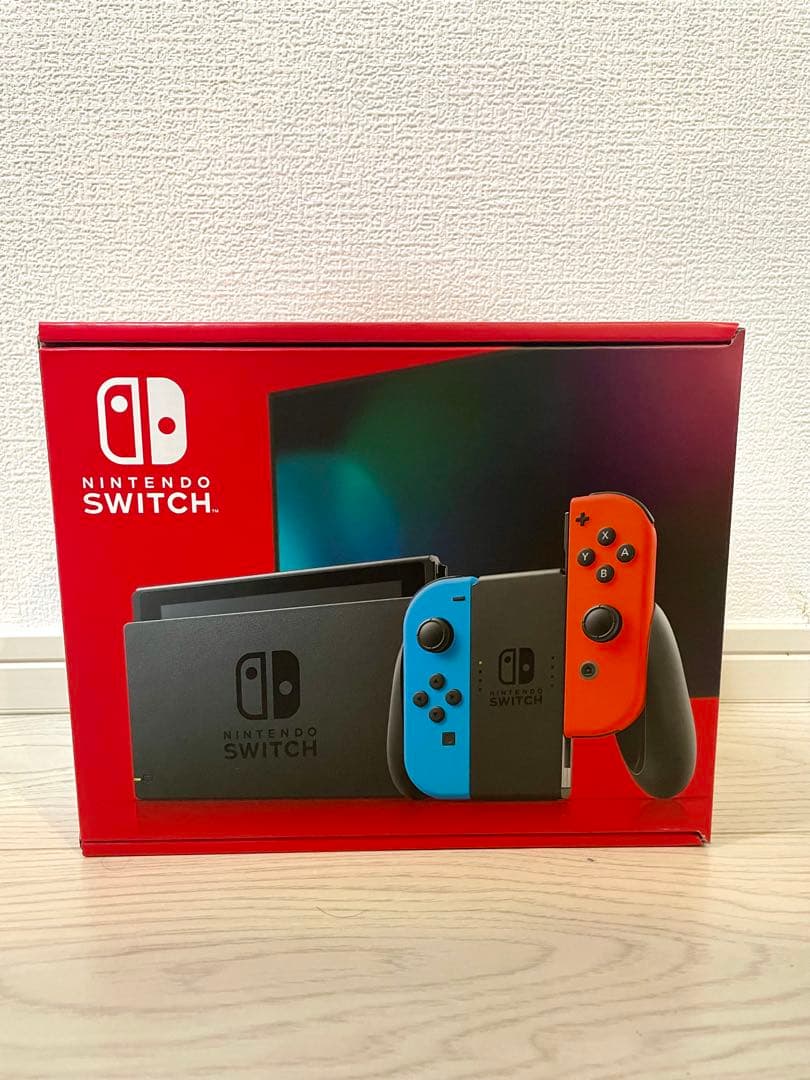 【新品・未使用】Nintendo Switch ネオンブルー/ネオンレッド 本体