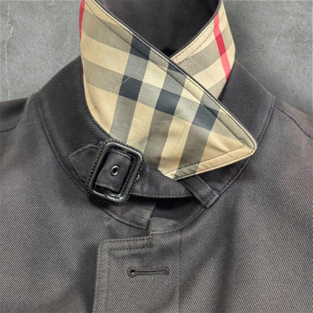 【美品】BURBERRY LONDON ステンカラーコートライナー防水