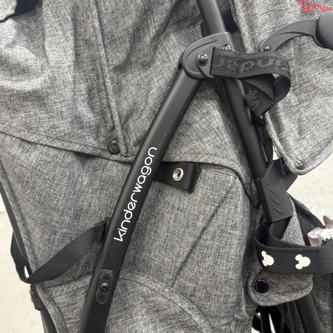 キンダーワゴン DUO シティHOPII 2人乗りベビーカー バギー