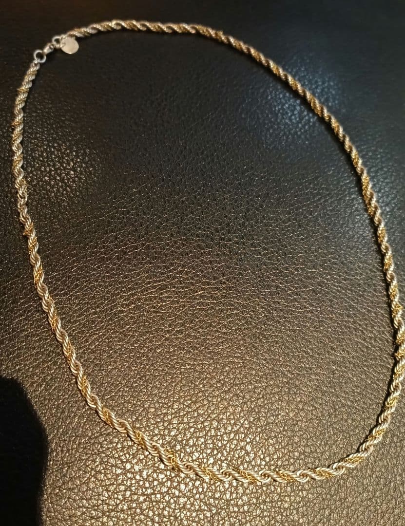 ティファニー Tiffany ツイスト ネックレス 925 750